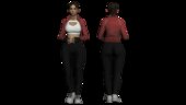 Zoey de Left 4 Dead 2 con cuerpo de Suiko de One Punch Man CON MOVIMIENTO EN LOS SENOS Mod porteado de Left 4 Dead 2